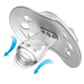 Пустышка силиконовая Lovi Night & Day динамическая, 22/809boy, 0-3 месяца, 2 шт