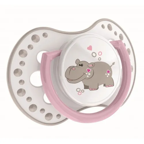 Пустушка силіконова Lovi Night & Day динамічна, 22/809girl, 0-3 місяці, 2 шт