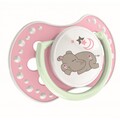 Пустышка силиконовая Lovi Night & Day динамическая, 22/809girl, 0-3 месяца, 2 шт
