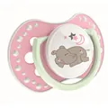 Пустушка силіконова Lovi Night & Day динамічна, 22/809girl, 0-3 місяці, 2 шт