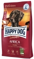 Корм сухой Happy Dog Sensible Africa для взрослых собак при аллергиях и пищевой непереносимости со страусом и картофельными хлопьями, 4 кг, 3547