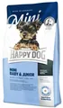 Корм сухий Happy Dog Mini Baby & Junior для цуценят дрібних порід, 8 кг, 60580