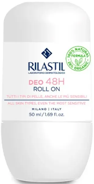 Дезодорант-антиперспірант кульковий Rilastil 48h, 50 мл