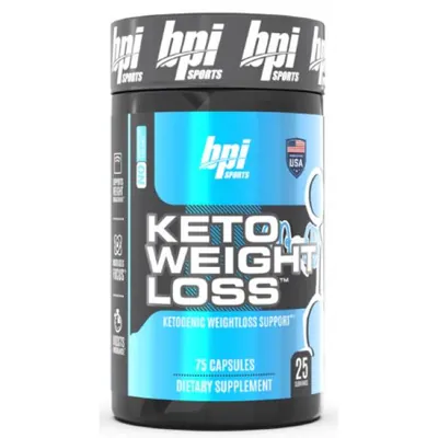 Жироспалювач BPI Sports Keto Weight Loss, 75 капсул