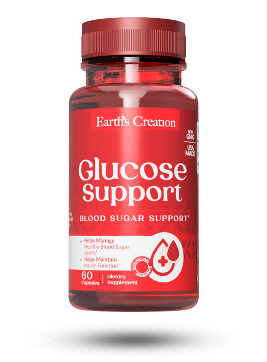 Комплекс для поддержки уровня глюкозы Earth's Creation Glucose Support капсулы №60