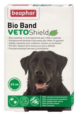 Ошейник Вeaphar Bio 106653 от блох и клещей для собак, 65 см