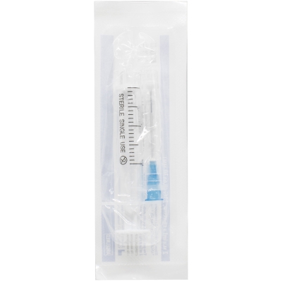 Шприц 2 мл Angelmed 2-х компонентный с иглой 23G (0,6 х 32 мм), 1 штука