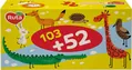 Серветки косметичні Ruta Kids двошарові, в коробці, 155 шт