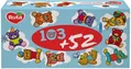 Серветки косметичні Ruta Kids двошарові, в коробці, 155 шт