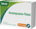Омепразол-Тева капсулы гастрорезист. тв. по 40 мг №30 (10х3)