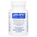Вітамін D3 Pure Encapsulations Vitamin D3 125 мкг (5000 МО), 120 капсул