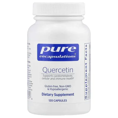 Кверцетин Pure Encapsulations Quercetin, 120 капсул
