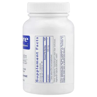 Кверцетин Pure Encapsulations Quercetin, 120 капсул