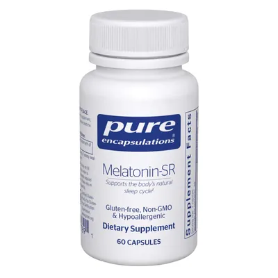 Мелатонін Pure Encapsulations Melatonin-SR з пролонгованим вивільненням 3 мг, 60 капсул