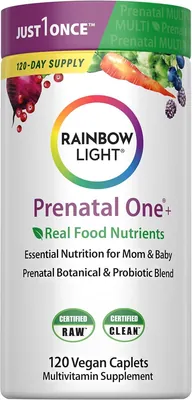 Мультивітаміни для вагітних Rainbow Light Prenatal One, 120 таблеток