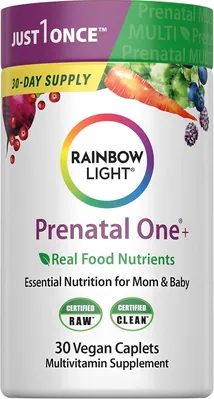 Мультивітаміни для вагітних Rainbow Light Prenatal One, 30 таблеток