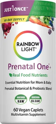 Мультивітаміни для вагітних Rainbow Light Prenatal One, 60 таблеток