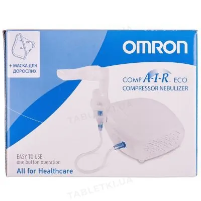 Інгалятор (небулайзер) Omron CompAir Eco NE-C302-E компресорний з маскою для дорослих