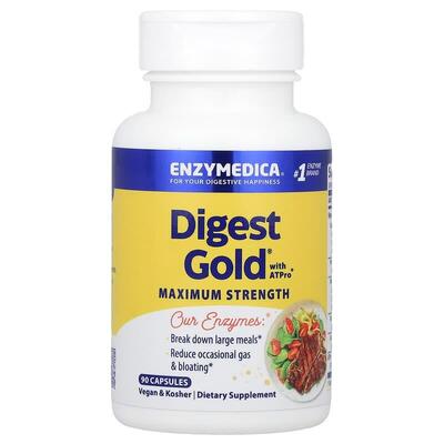 Пищеварительные ферменты Enzymedica Digest Gold, 90 капсул