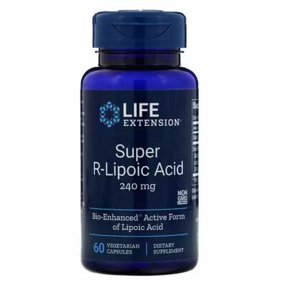 R-липоевая кислота Life Extension R-Lipoic Acid 240 мг, 60 капсул
