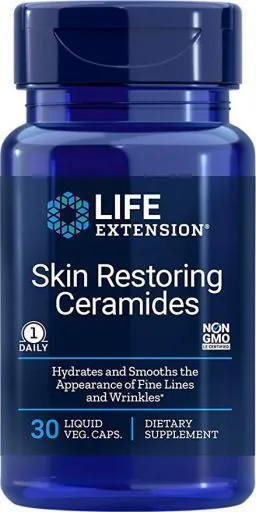 Кераміди Life Extension Skin Restoring Ceramides для відновлення шкіри, 30 капсул