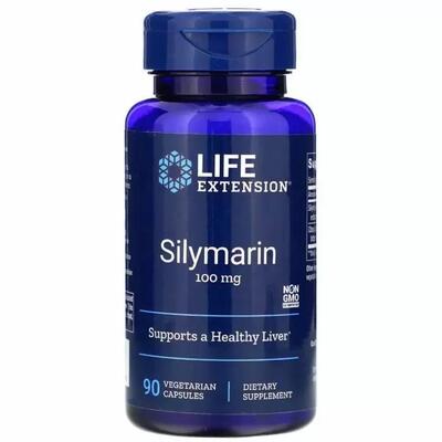 Силимарин Life Extension Silymarin 100 мг, 90 капсул