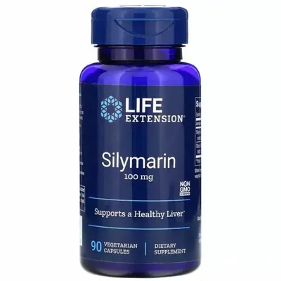 Силімарин Life Extension Silymarin 100 мг, 90 капсул