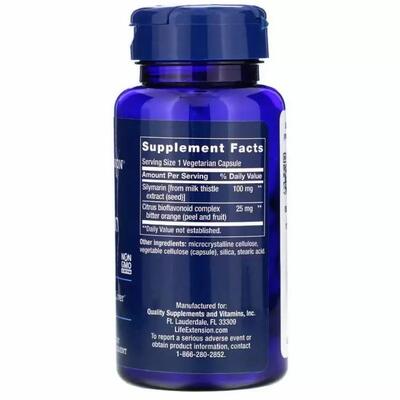 Силимарин Life Extension Silymarin 100 мг, 90 капсул