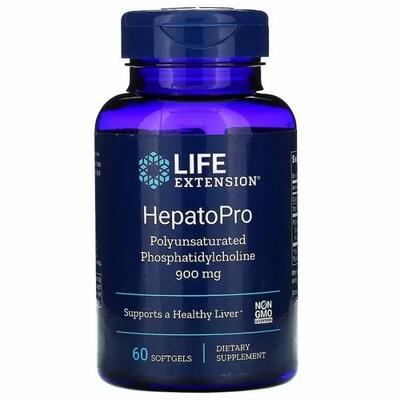 Фосфатидилхолин ГепатоПро Life Extension HepatoPro 900 мг, 60 капсул