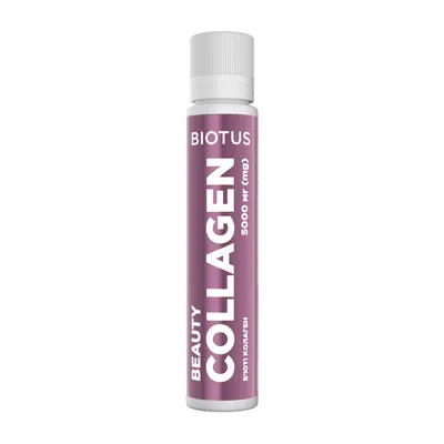 Бьюті колаген Biotus Beauty Collagen 5000 мг смак вишні по 25 мл у флаконі