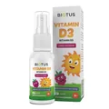 Вітамін D3 Biotus Vitamin D3 200 МО/5 мкг спрей для дітей смак малини, 30 мл