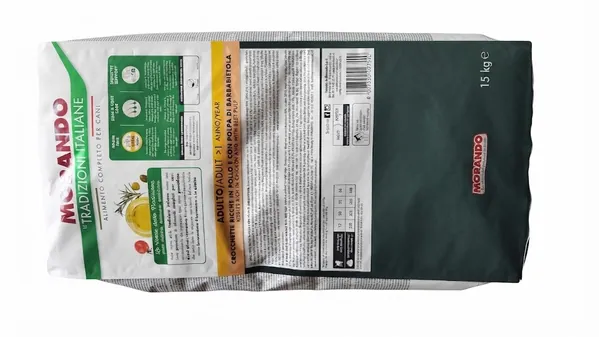 Корм сухий Morando Tradizioni Grain Free для собак середніх та великих порід з куркою та буряком, 15 кг