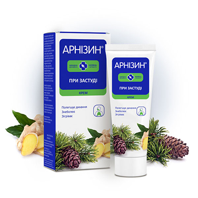 Арнізин Amrita крем при застуді, 70 г