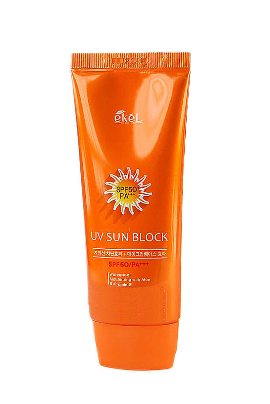 Крем Ekel для защиты от солнца SPF 50/PA+++, 70 мл