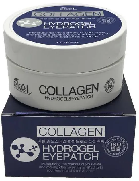 Патчі під очі Ekel Eye Patch Collagen з колагеном, 60 шт
