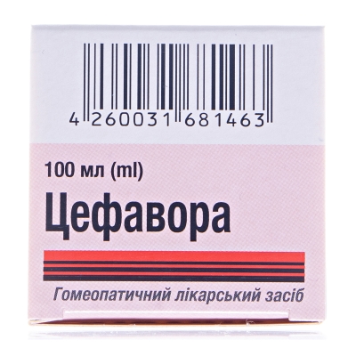 Цефавора капли ор. по 100 мл во флак.