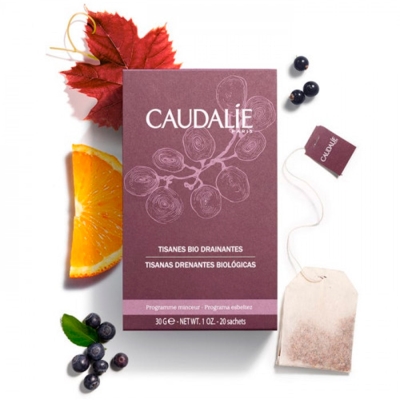 БИО-чай Caudalie Дренирующий Анти-целлюлитная программа, 20 пакетиков