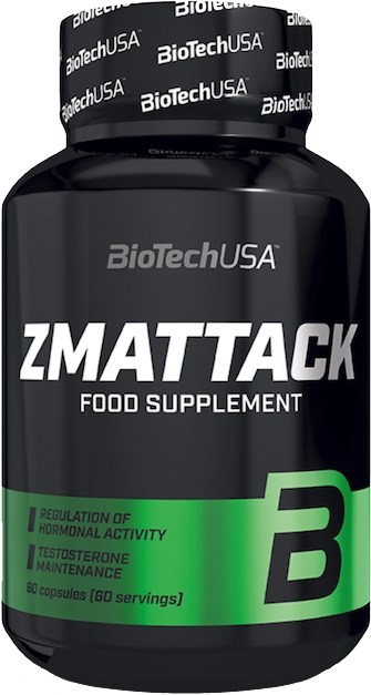 Комплекс ZMA Biotech ZM Attack, 60 капсул