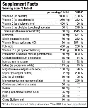 Вітаміни Biotech Vitabolic, 30 таблеток