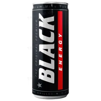 Напій енергетичний Black Energy класичний, 250 мл