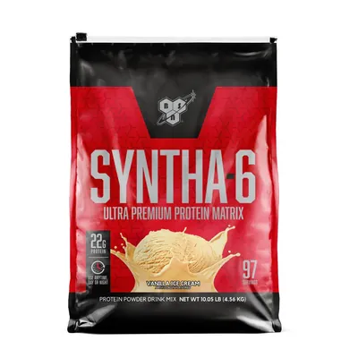 Протеїн комплексний BSN Syntha-6 ванільне морозиво, 4.54 кг