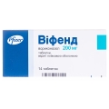 Віфенд таблетки, в/плів. обол. по 200 мг №14 (7х2)