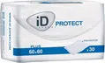 Пелюшки iD Expert Protect Plus одноразові поглинаючі, 60 см x 60 см, 30 шт