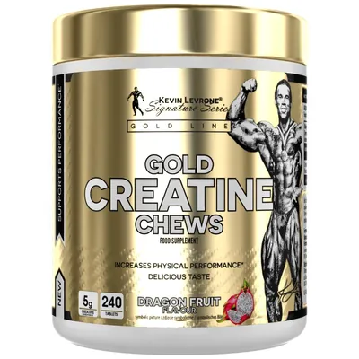 Креатин Kevin Levrone Gold Creatine Chews драконячий фрукт, 240 таблеток
