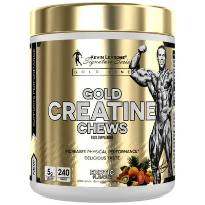 Креатин Kevin Levrone Gold Creatine Chews екзотік, 240 таблеток