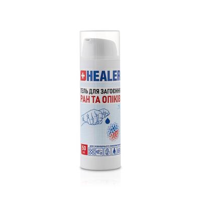 Гель Healer Gel Medical стерильний для загоєння ран та опіків, 50 мл