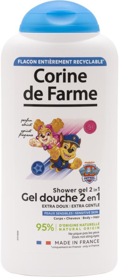 Гель для душа 2 в 1 Corine de Farme Disney Щенки патруля, 300 мл