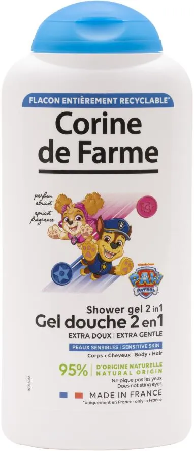 Гель для душу 2 в 1 Corine De Farme Disney Щенячий патруль, 300 мл