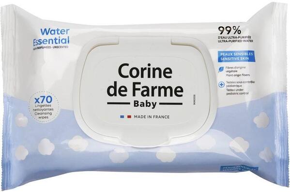 Салфетки влажные Corine de Farme Essential детские, 70 шт