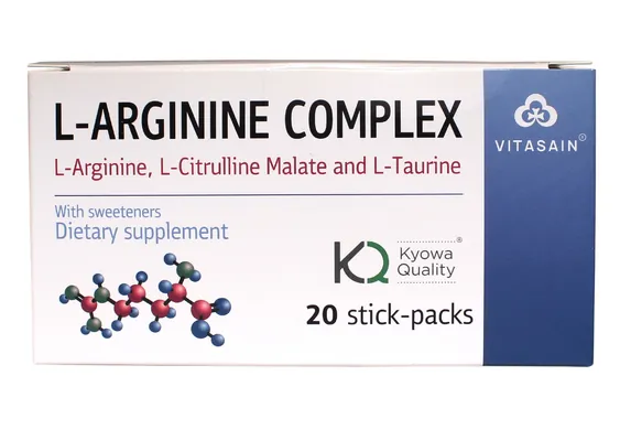 L-аргінін комплекс (L-arginine complex) розчин д/перор. заст. по 20 мл №20 в саше
